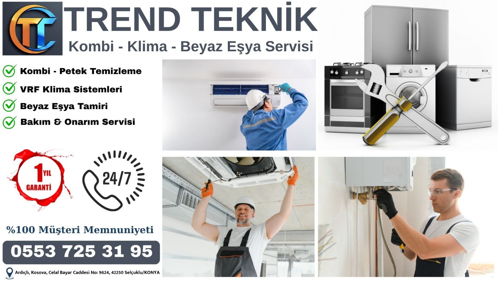 Konya Demirdöküm Servisi